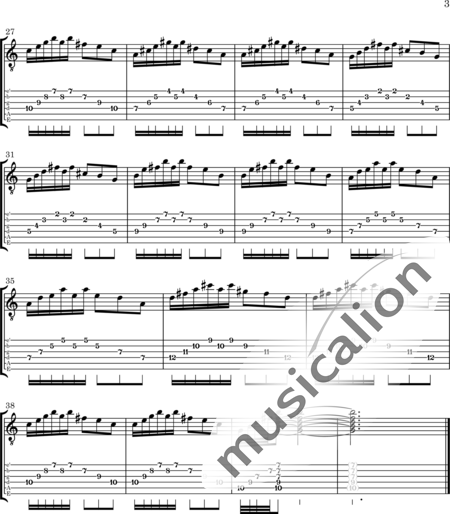 Lisul, Igor: Snowfall - Gitarre:3