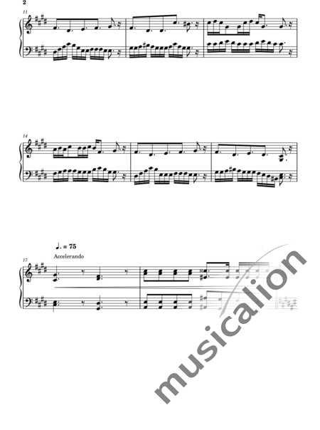 Stoscher, Stephen: Chasing Trains - Klavier:2