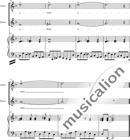 Knapicius, Joseph: The lamb - Solo>Ten+Chor>X+Kl:5