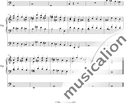 Bühler, Franz
: Prelude A-minor - Órgano>cPed:1