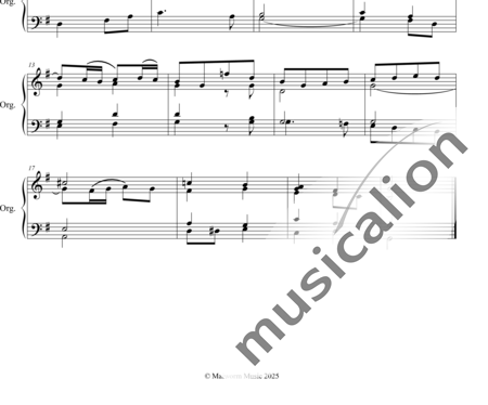 Bühler, Franz: Versette II in G-major - Organ:1