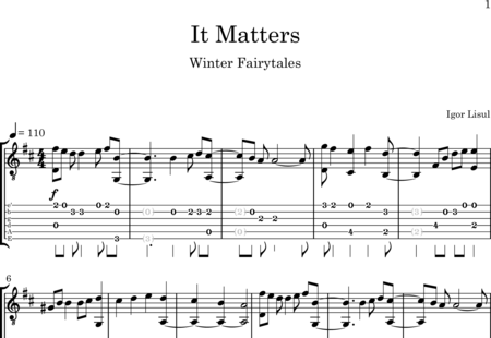 Lisul, Igor: It Matters - Guirarra:0