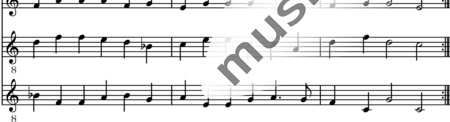 Susato, Tylman: Gaillarde XII - Bläserensemble:1