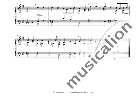 Beethoven, Ludwig van: Was auch künft'ge Zeiten bringen (Whatever Future Times May Bring) - Organ:1