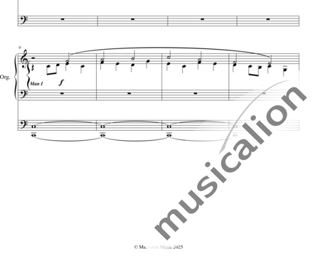 Vockner, Joseph: Präludium C-Dur - Orgel>mPed:1