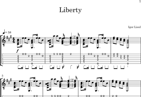 Lisul, Igor: Liberty - Gitarre:0