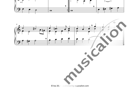 Anonymus, Unbekannt: Himmelan geht unsre Bahn (2) / Jesus, meine Zuversicht (5) - Orgel:1