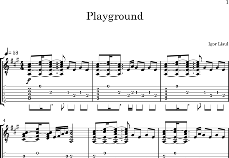 Lisul, Igor: Playground - Guirarra:0