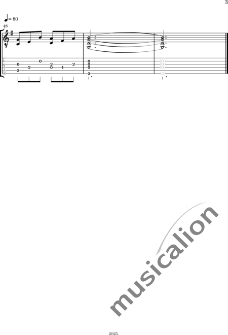 Lisul, Igor: Carried By The Wind - Gitarre:3