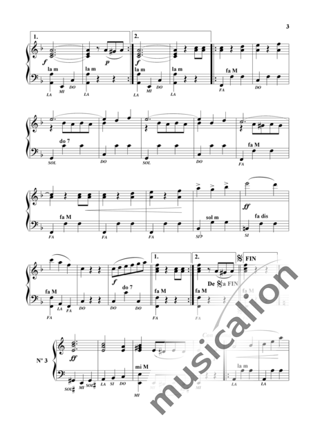 Ivanovici, Iosif (Ivan): Rosas de Oriente - Accordion:3