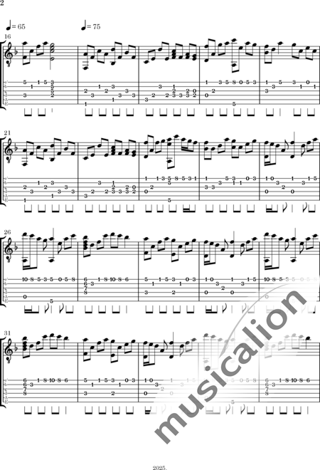 Lisul, Igor: Immortal Song - Gitarre:2