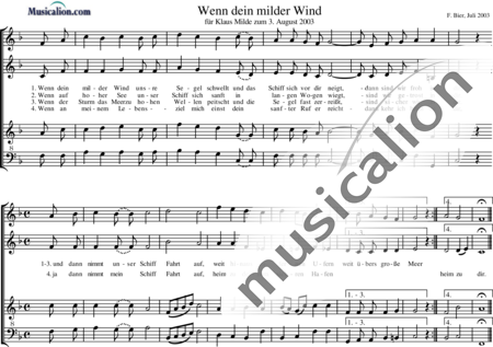 Bier, Friedhelm
: Si tu viento suave - Coro>SATB:0