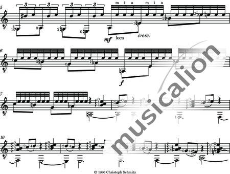 Schmitz, Christoph: Tabularasa - Gitarre:1