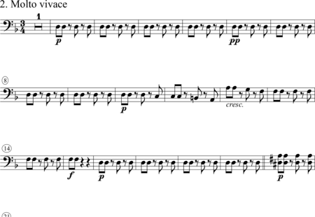 Volkmann, Robert: Serenade Nr. 2: 2.Satz - Violoncello:0