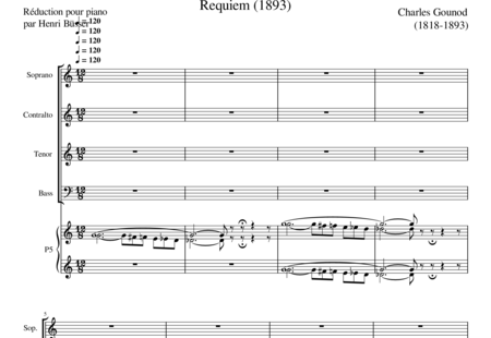 Gounod, Charles
: Requiem - Solo>sop/alto/Ten/bajo+Coro>SATB:0