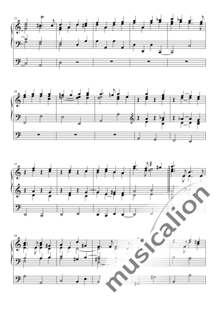 Zürrer, Rolf: Prelude in C - Órgano>cPed:2