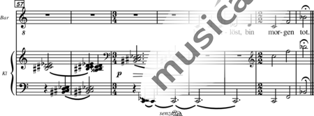 Verschuer, Jakob Michael von: Hambre - Solo>alto+Piano:4