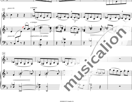Liszt, Franz
: Consolations No. 5 - Violín+Piano:1