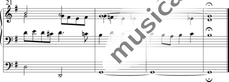 Herzog, Johann Georg: Mit sanften Stimmen_Andante  No. 13 - Orgel>mPed:1