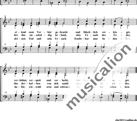 Loewe, Carl: Christus, der uns selig macht - Chor>SATB:1