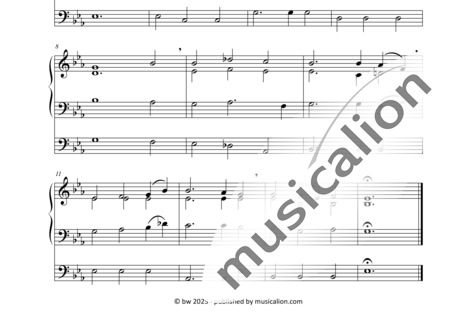 Dykes, John Bacchus van: Nearer my God to Thee (Mel. III) - Orgel>mPed:1