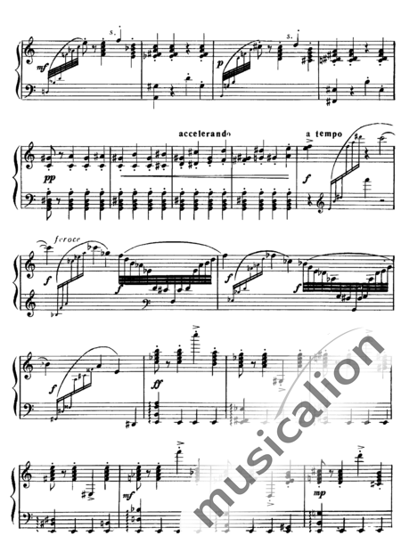 Prokofjew, Sergei Sergejewitsch: Sarkasmen (Sarcasmos) - Piano:7