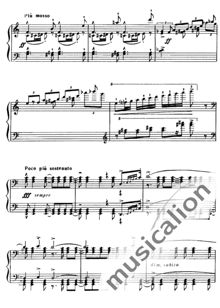 Prokofjew, Sergei Sergejewitsch: Sarkasmen (Sarcasmos) - Piano:14