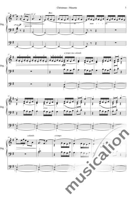 Mailly, Alphonse: Christmas - Musette - Orgel>mPed:3