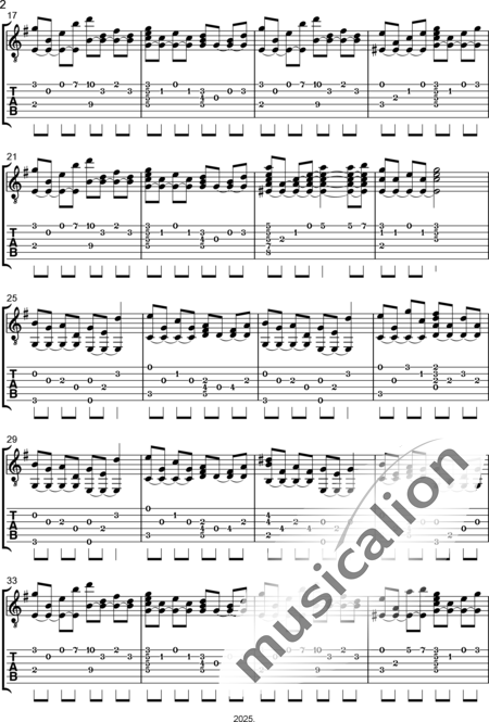 Lisul, Igor: My Little World - Gitarre:2