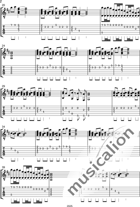 Lisul, Igor: Into The Unknown - Gitarre:2
