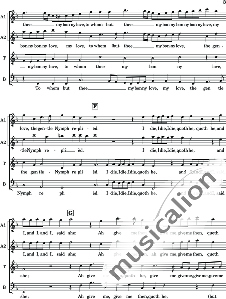 Morley, Thomas
: Besides a fountain - Flauta dulce 4:3
