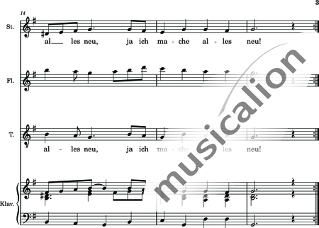 Siehe, ich mache alles neu - Elisabeth Kock | Noten zum Download