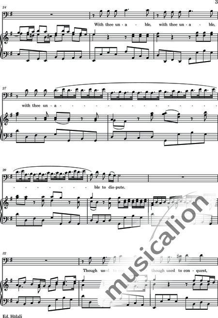 Purcell, Henry: Wondrous Machine - Solo>Bass+Klavier:3