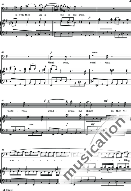 Purcell, Henry: Wondrous Machine - Solo>Bass+Klavier:4