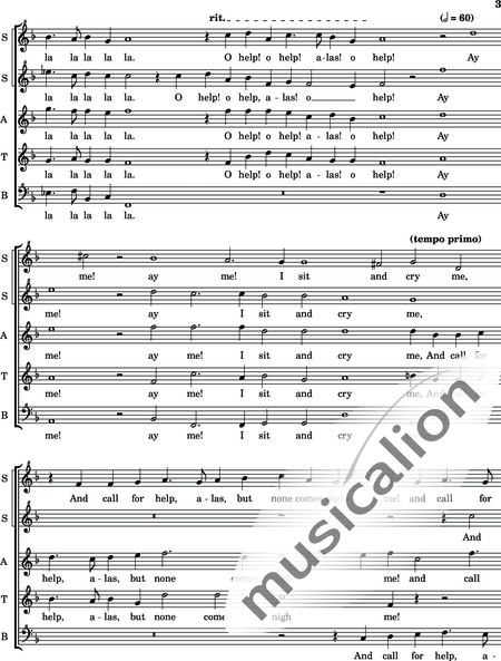 Morley, Thomas: Fyer, fyer - Blockflöte 5:3