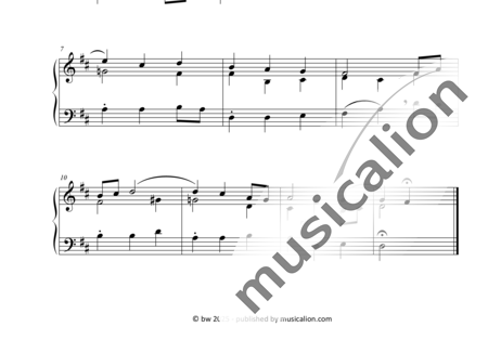 Root, George Frederick: Wenn der Heiland (4) - Orgel:1