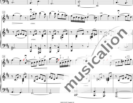 Sitt, Hans: Nocturne - Violine+Klavier:1