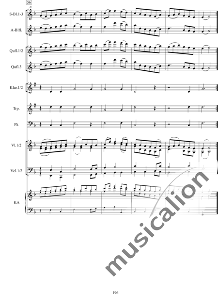 Schwenkglenks, Manfred: Das Stuttgarter Hutzelmännlein - 4 - Zweiter Akt - Solo>X+Chor>SA+Git+[Bfl+Klar]+[Vl+Vc]+Trp+[Fl]+[Xyl+GS+Px+Pk]+Kl4h:18
