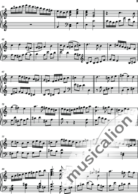 Pönitz, Jonatan: Sonata in C major - Piano:3