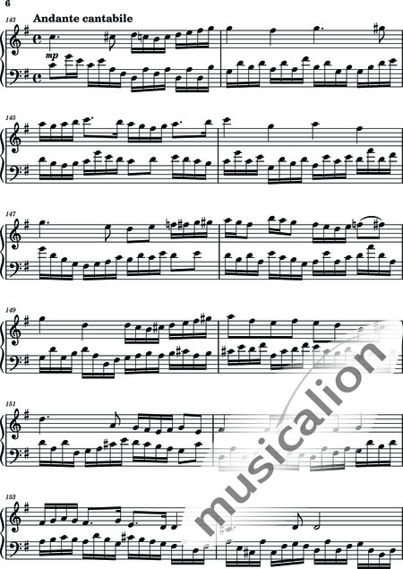 Pönitz, Jonatan: Sonata in C major - Piano:6