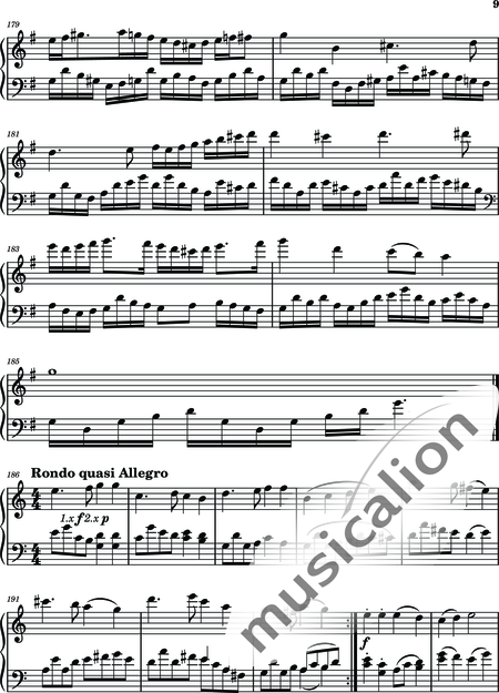 Pönitz, Jonatan: Sonata in C major - Piano:9