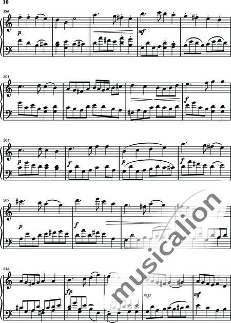 Pönitz, Jonatan: Sonata in C major - Piano:10