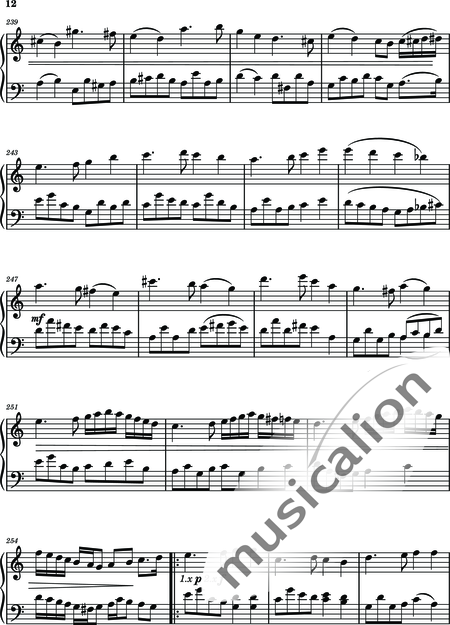Pönitz, Jonatan: Sonata in C major - Piano:12