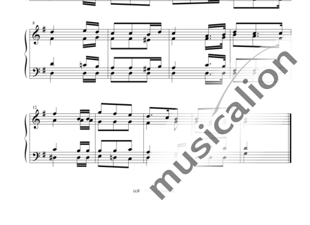 Silcher, Friedrich: Ach du klarblauer Himmel (Ay tú, cielo celeste, Canción sin texto) - Piano:1