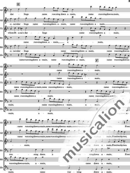 Weelkes, Thomas: As Vesta was - Blockflöte 5:3