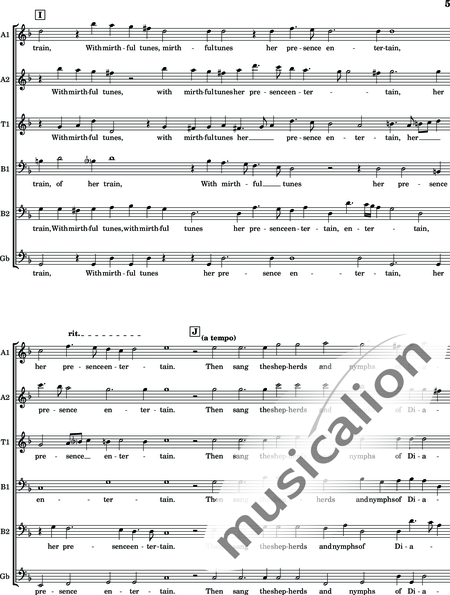 Weelkes, Thomas: As Vesta was - Blockflöte 5:5