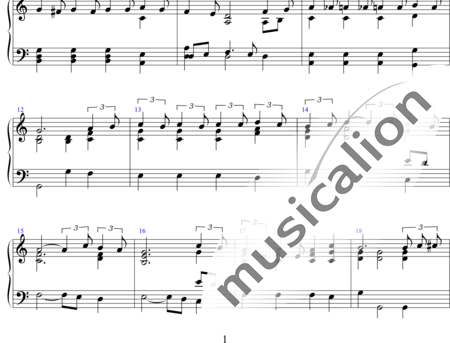 Busch, Adolf: Du Mein Boppard - Klavier:1
