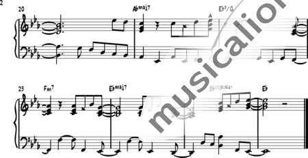 Justus, Michael: Sommarsång (Sommerlied) - Klavier:2