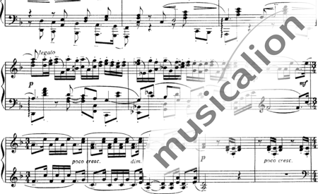 Rachmaninov, Sergej: Études-Tableaux No. 4 in D Minor - Piano:1