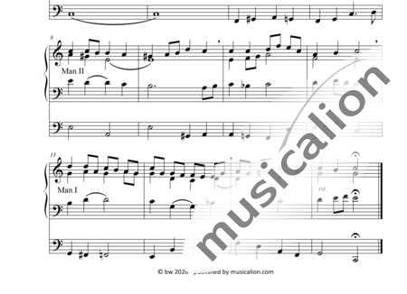 Wohlgemuth, Günter Horst: Hymne - Orgel>mPed:1